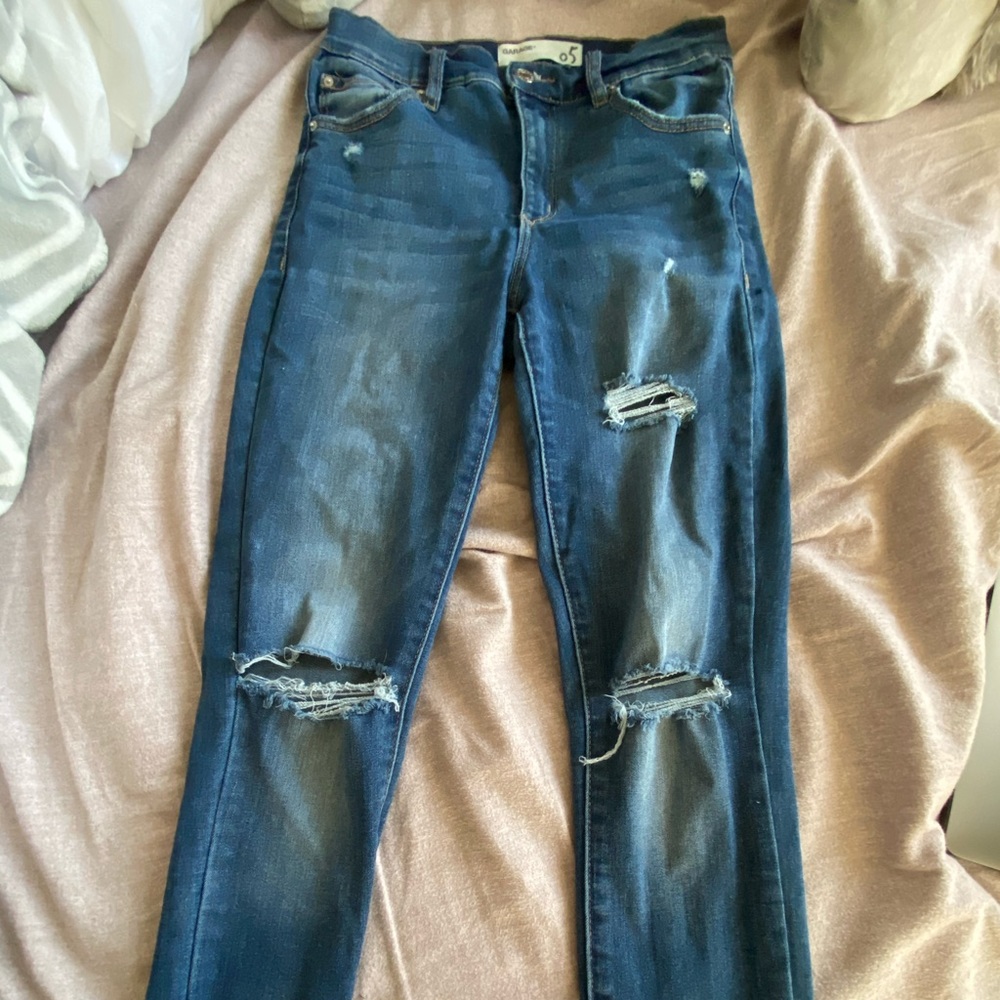 Skinny Blue Jeans